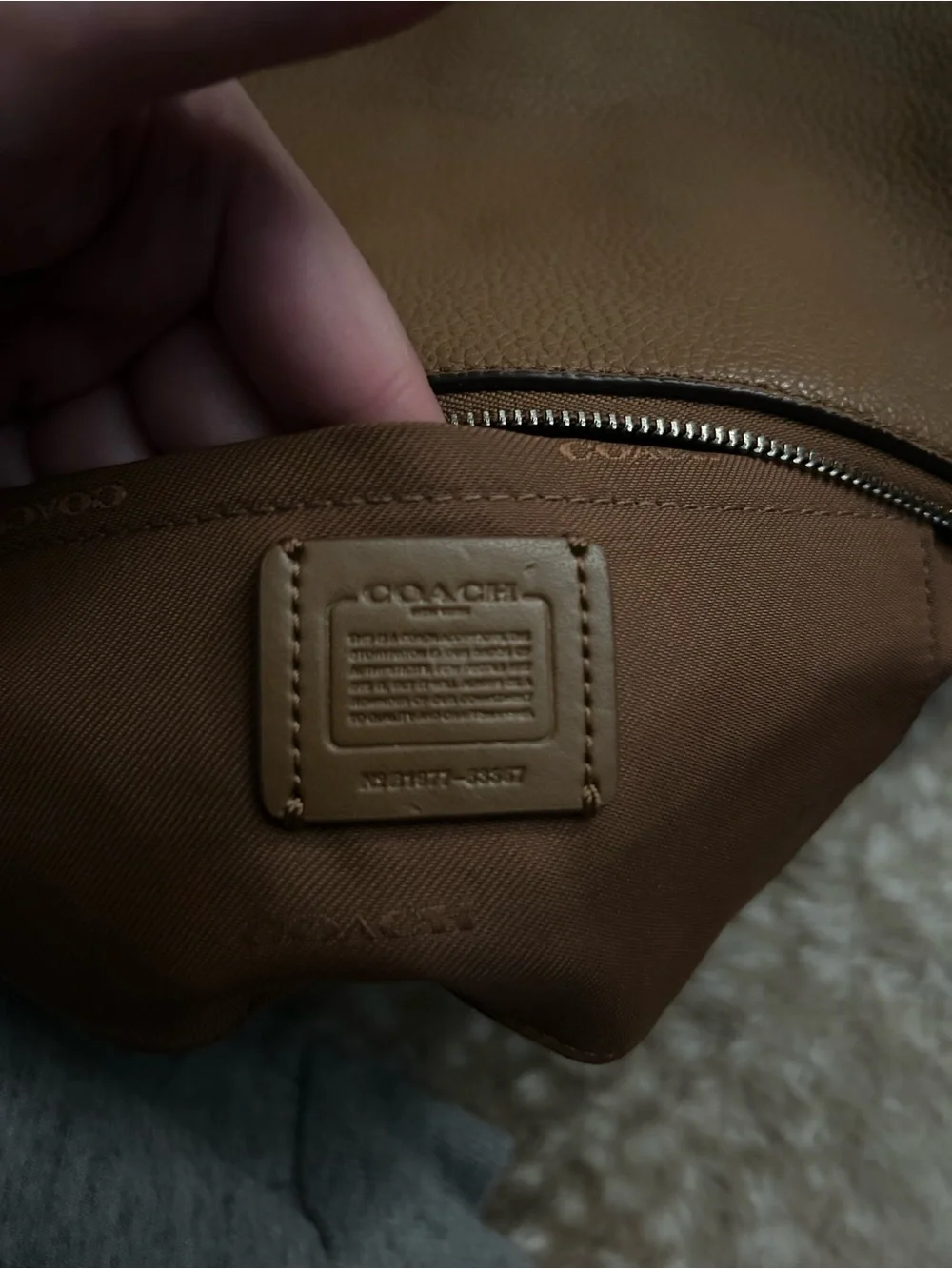 Coach Journal Crossbody - Saddle